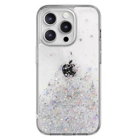 SwitchEasy StarField Glitter Case For iPhone -White