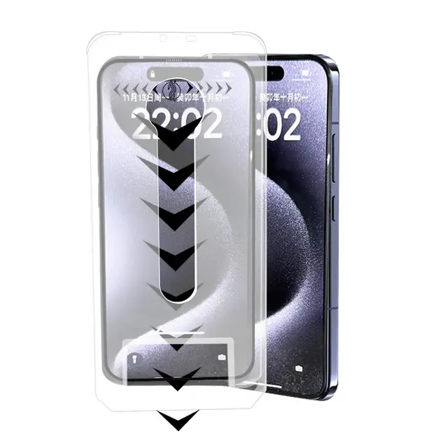 iPhone Screen Protector with Easy-Install Dust-Removal Kit ( All iphone models available )