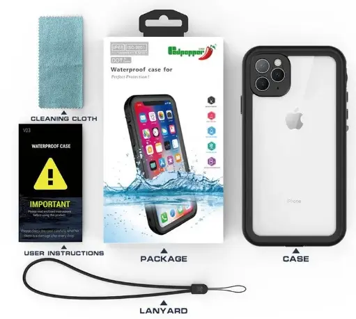 Genuine Red Pepper Waterproof Case For iPhone 14 Pro 6.1' 